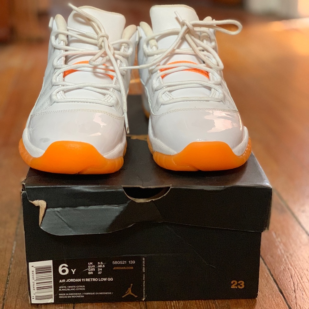 Air Jordan 11 Retro Low GG *Worn Twice* in WHITE